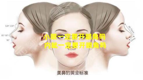 小眼一定要开眼角吗 内眦一定要开眼角吗